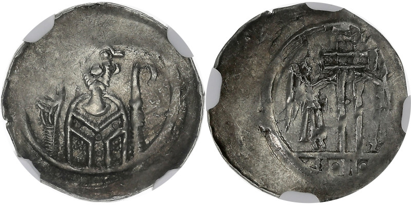 ALLEMAGNE - GERMANY
Strasbourg, Anonyme (1050-1250). Denier - Pfennig ND.
Rob.89...