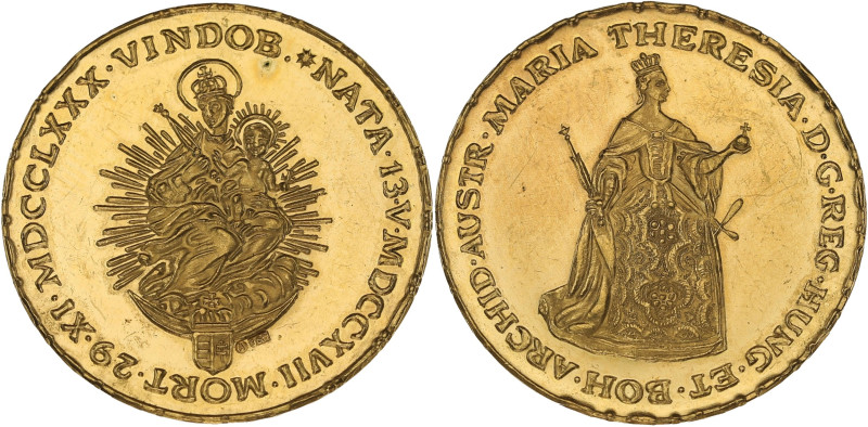 AUTRICHE - AUSTRIA
Marie-Thérèse (1740-1780). Médaille probablement pour le 250è...