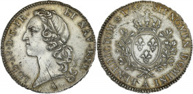 FRANCE / CAPÉTIENS - FRANCE / ROYAL
Louis XV (1715-1774). Écu au bandeau 1759, A, Paris.
Dy.1680 - G.322 - Dav.1331 ; Argent - 29,40 g - 41 mm - 6 h
E...