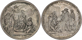 FRANCE / CAPÉTIENS - FRANCE / ROYAL
Louis XVI (1774-1792). Médaille, le Parlement de Toulouse restauré et les prisonniers libérés 1775.
Nocq.185 ; Arg...