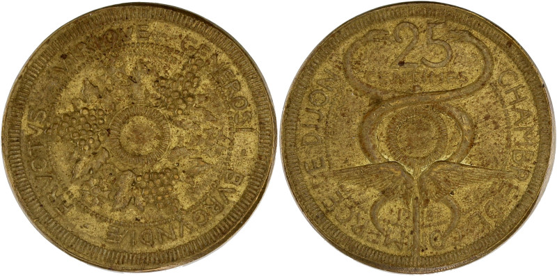FRANCE
IIIe République (1870-1940). 25 centimes, Chambre de Commerce 1918.
Elie....
