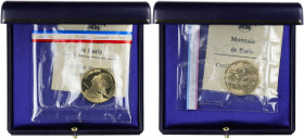FRANCE
Ve République (1958 à nos jours). Piéfort de 20 centimes Marianne 1985, Pessac.
GEM.56.P1 ; Cupro-nickel aluminium - 8 g - 23,5 mm - 6 h
Dans s...