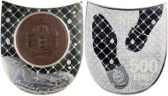 FRANCE
Ve République (1958 à nos jours). 500 euro Excellence à la Française - Berluti 2020.
Argent - 1000 g - 12 h
Dans son coffret d’origine, avec ce...