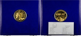 FRANCE
Ve République (1958 à nos jours). 1000 euro, Europa, 30e anniversaire de la fête de la musique (10 onces) 2011, Paris.
G.C555 ; Or - 311 g - 65...
