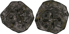 FRANCE / FÉODALES - FRANCE / FEUDAL
Normandie (duché de), époque de Guillaume le Conquérant et Henri I Beauclerc (1035-1135). Denier au temple ND, Rou...