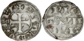 FRANCE / FÉODALES - FRANCE / FEUDAL
Poitiers (Comté de), Richard Ier Cœur-de-Lion (1169-1189). Denier ND.
Dy.926 ; Argent - 0,98 g - 18,5 mm - 4 h
Ave...