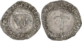 FRANCE / FÉODALES - FRANCE / FEUDAL
Lorraine (duché de), Antoine Ier (1508-1544). Demi-gros ND, Nancy.
Bd.1510 - Flon - (variante LOTOR. B. D. au droi...