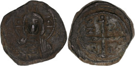 FRANCE / FÉODALES - FRANCE / FEUDAL
Croisades, Antioche, Tancrède de Hauteville (1104-1112). Follis 4e type ND, Antioche.
Metcalf 81 ; Bronze - 4,64 g...