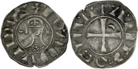 FRANCE / FÉODALES - FRANCE / FEUDAL
Croisades, Antioche, Bohémond III ou IV (1163-1201-1233). Denier au buste casqué ND, Antioche.
Metcalf 410 et suiv...