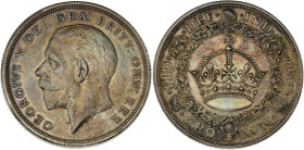 GRANDE-BRETAGNE - UNITED KINGDOM
Georges V (1910-1936). Couronne (crown) 1927, Londres.
S.4036 ; Argent - 28,24 g - 38,5 mm - 12 h
Seuls 15030 exempla...