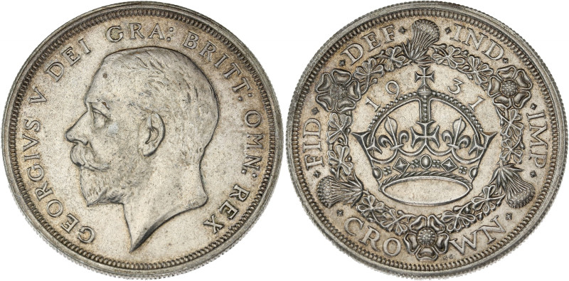 GRANDE-BRETAGNE - UNITED KINGDOM
Georges V (1910-1936). Couronne (crown) 1931, L...