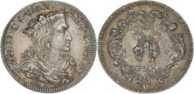 ITALIE - ITALY
Naples et Sicile, Charles II d’Espagne (1674-1700). Tari 1699.
KM.117 ; Argent - 4,38 g - 25 mm - 6 h
Beau TTB.