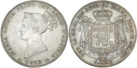ITALIE - ITALY
Parme, Marie-Louise (1815-1847). 5 lire 1832, Milan.
KM.C#30 ; Argent - 24,70 g - 37 mm - 6 h
TB.