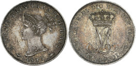 ITALIE - ITALY
Parme, Marie-Louise (1815-1847). 10 soldi 1815, Milan.
G.IT 37 - DMP.1016 ; Argent - 2,50 g - 18 mm - 6 h
Pincement à 9 h sinon Superbe...