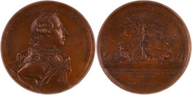 ITALIE - ITALY
Savoie-Sardaigne, Victor-Amédée III (1773-1796). Médaille, mariage de Charles-Emmanuel et Marie-Clotilde de France, par C. Lavy 1775, T...