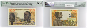 AFRIQUE DE L’OUEST (ÉTATS DE L’) - WEST AFRICAN STATES
100 francs - lettre B (Bénin) ND (1965).
P.201Bf.
C’est le second plus haut grade ! Alphabet M....