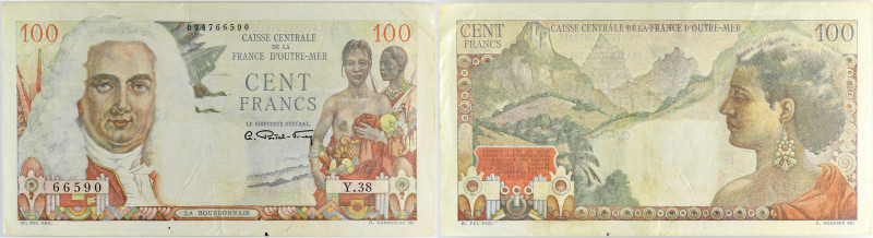 AFRIQUE ÉQUATORIALE FRANÇAISE - FRENCH EQUATORIAL AFRICA
100 francs type "La Bou...