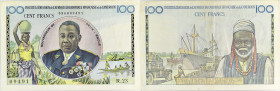 AFRIQUE ÉQUATORIALE FRANÇAISE - FRENCH EQUATORIAL AFRICA
100 francs Institut d’Émission de l’AEF et du Cameroun ND (1957).
P.32.
Alphabet R.23 - numér...