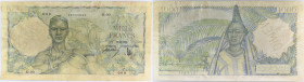 AFRIQUE OCCIDENTALE FRANÇAISE - FRENCH WEST AFRICA
1000 francs SPECIMEN ND (1945).
P.42s - K.200a.
Alphabet O.00 - numéro 000 avec une perforation SPE...