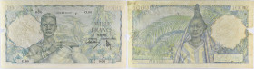 AFRIQUE OCCIDENTALE FRANÇAISE - FRENCH WEST AFRICA
Afrique Occidentale. 1000 francs SPECIMEN ND (1945).
P.42s - K.200a.
Alphabet O.00 - numéro 000 ave...