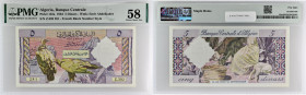 ALGÉRIE - ALGERIA
5 dinars type “vautour-aigle” 1-1-1964.
P.122a.
Alphabet Z.302 - numéro 281. Au recto, on retrouve un vautour sur le côté gauche, un...
