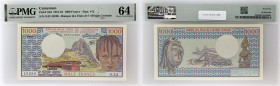 CAMEROUN - CAMEROON
1000 francs 1-06-1981.
P.16d.
Alphabet O.32 - numéro 45289.
PMG 64 Choice Uncirculated (1916392-093). 
Magnifique exemplaire. Pr. ...
