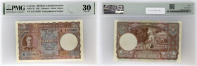 CEYLAN - CEYLON
5 rupees 1er février 1941.
P.32.
Alphabet G/3 - numéro 247902, type rare et recherché dans tous les états de conservation. A noter, se...