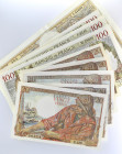 FRANCE
Lot (9) - 20 francs type 1942 “Pêcheur” - 100 francs type modifié “Luc Olivier Merson et 100 francs type 1939 “Sully” 1934/1950.
P.100 - F.13 /...