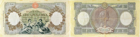 ITALIE - ITALY
5000 lire 24 mars 1955.
P.85c.
Alphabet P.550 - numéro 3617, type recherché pour ce billet avec un très beau visuel et un grand format....