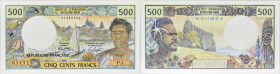 NOUVELLE-CALÉDONIE - NEW CALEDONIA
500 francs ND (1983).
P.60d.
Alphabet P.1 - numéro 83132.
Magnifique exemplaire avec un pli angle haut à gauche, no...