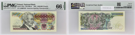 POLOGNE - POLAND
2000000 zlotych 1992.
P.158a.
Alphabet A - numéro 0608184, avec le portrait Ignacy Paderewski (ancien premier ministre de Pologne). A...