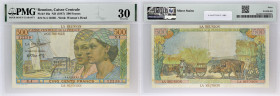 RÉUNION (ÎLE DE LA) - REUNION
500 francs type 1946 “Pointe à Pitre” ND (1946).
P.46a.
Alphabet N.4 - numéro 12230, ce type est très rare et recherché ...