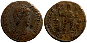 Theodosius I AD 379-395. follis