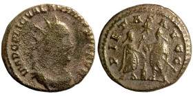 Valerian I AD 253-260. Antioch Billon Antoninianus