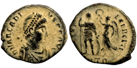 Arcadius (AD 383 - 388). AE Follis