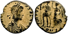 Arcadius (AD 383 - 388). AE Follis