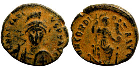 Arcadius (AD 383 - 388). AE Follis