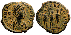 Arcadius (AD 383 - 388). AE Follis