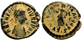 Theodosius I. (378-383 AD). Follis.