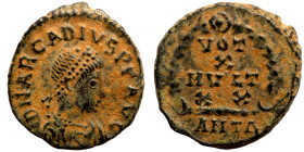 Arcadius (AD 383 - 388). AE Follis