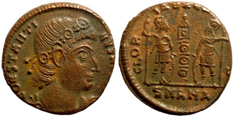 Constantinus II. (351-354 AD). Follis.

15mm 1,79g