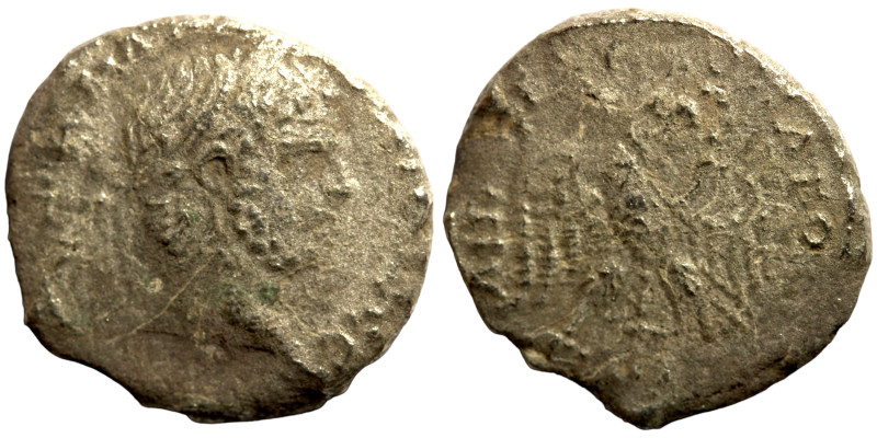 Bilon Tetradrachm Antioch Roman Province 

24mm 8,77g