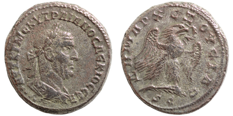 Bilon Tetradrachm Antioch Roman Province 

25mm 12,56g
