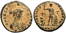 Arcadius (AD 383 - 388). AE Follis