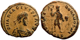 Arcadius (AD 383 - 388). AE Follis