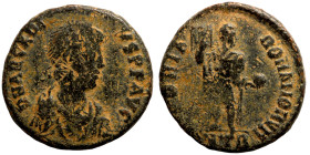Arcadius (AD 383 - 388). AE Follis