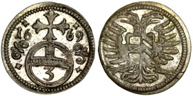 Schlesien 3 Pfennig, 1669 Leopold I.