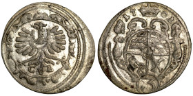 Schlesien Württemberg Öls 3 Pfennig 1701 Sylvius Friedrich,