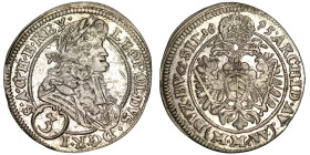 RDR 3 kreuzer 1695 Leopold I., MMW - Breslau