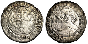 Sachsen-Markgrafschaft Meißen Meißner Groschen (Kreuzgroschen) Wilhelm I. 1381-1407